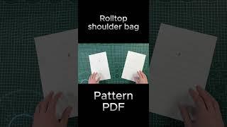 Shoulder bag pattern   #pattern #sewing sewing bag  #patterns #сумкачерезплечо  сумка из кожи   #diy