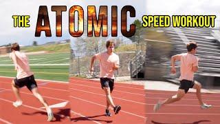 D1 Sprinter Tries "The ATOMIC Speed Workout"