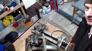 mellor lathe, the unloading and reassemble - Part 001