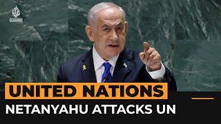 Netanyahu attacks UN as “anti-Israel Flat Earth Society” | Al Jazeera Newsfeed