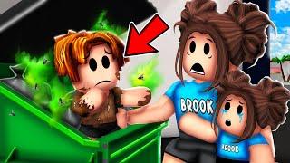 We Found LOST BABY IN A DUMPSTER In Roblox Brookhaven!!