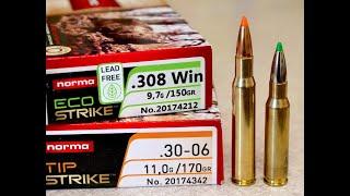30-06 vs .308 Win. analisis comparativo.