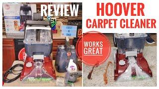 Review Hoover Power Scrub Deluxe Carpet Cleaner Machine FH50150  How To Fix No Suction & Assemble