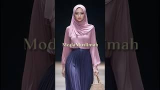 Modest Maxi Skirt OOTD: Dusty Rose & Navy Hijab Look for Malaysian Muslim Women