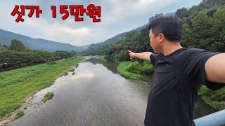 kg 15만원/ 여울을 지나 개울물이 모이는 곳에 다 있습니다~~