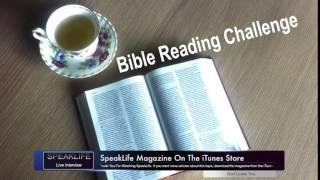 90 Day Bible Challance - SpeakLife Issue #29 Dion Miller Interview