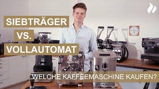 Kaffeevollautomat oder Siebträgermaschine - Was ist besser? | roastmarket