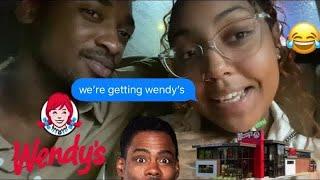 Most Ghetto Drive Thru video ever Wendy’s Edition | LEA VLOG’S ​⁠