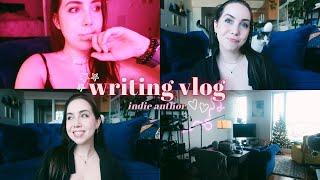 a realistic and productive look at my work days // full time author writing vlog