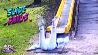 Slide Fails But They Keep Getting More Slippery | AFV Classics