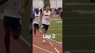 My First 800M Indoor Track Meet #running #bibleverse