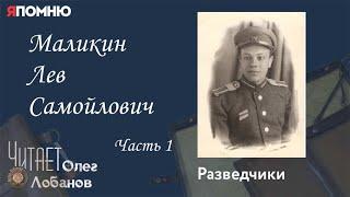 Маликин Лев Самойлович. Часть 1.Проект "Я помню" Артема Драбкина. Разведчики.