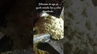 Extrusora de soja na temperatura certa.
