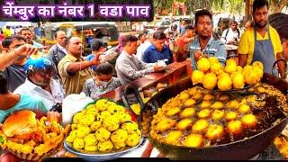 Yeh hai Chembur ka No 1 Vadapav | Nandu Vada Pav Rs.20 | Mirchi Pakoda Rs.5 | Mumbai's Best Vadapav