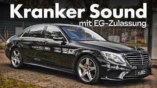 63 AMG Sound im Mercedes Benz S500 W222 durch Abgasanlage mit EG Zulassung | Cete Automotive
