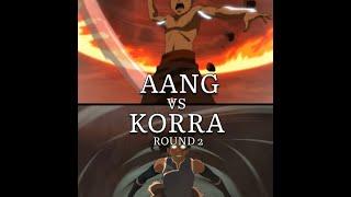 Aang vs Korra