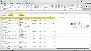 EXCEL教學【函數應用分享】｜如何自動列出【日期區間明細】｜涉及函數【應用】: AND、IF、MAX、VLOOKUP、IFERROR、表格範圍設定｜規劃呈現