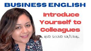 Business English: Introduce Yourself! (And sound Fluent) HD