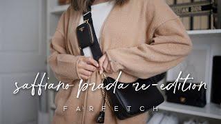 PRADA SAFFIANO RE-EDITION + NEW FARFETCH CODE | ALYSSA LENORE