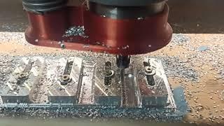 PrintNC cutting Aluminium clamps (15mm stock) - Video 2/4