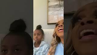 Karen Clark-Sheard and her granddaughter singing ‘Awesome God’ #cogic #karenclarksheard