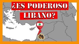 GEOGRAFÍA de Líbano  GEOPOLÍTICA en Líbano #libano