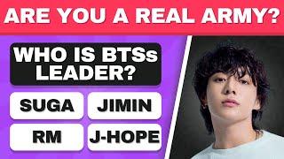 BTS QUIZ: ARE YOU A REAL ARMY? | KPOP GAME 2024