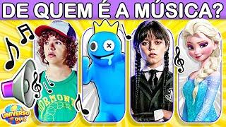 Adivinhe a SÉRIE, FILME ou JOGO pela MÚSICA  Teste Seus Conhecimentos Musicais | Quiz Música