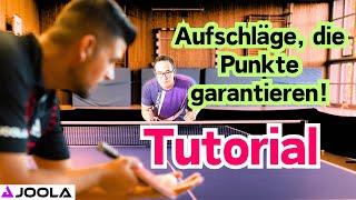 [Unschlagbare Tischtennis-Aufschläge: Geheime Tricks & Profi-Tipps ️– LIVE Tutorial