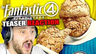 Fantastic Four First Steps Teaser REACTION