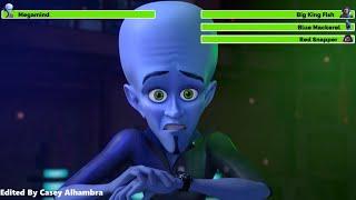 Megamind vs. the Doom Syndicate (2024) Dance Fight with healthbars