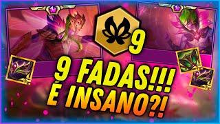 OS ITENS DE FADA VIRARAM RADIANTES COM 9 FADAS! TOP 1 GARANTIDO?! | Teamfight Tactics Patch 14.18