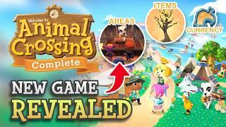 New Animal Crossing GAME is HERE! (Full Details)!