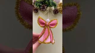 CHRISTMAS ANGELS ORNAMENTS #christmas #handmade  paper #craft #творчествосвоимируками