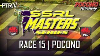 iRacing | SSRL Masters Series | Race 15 | Mac Tools 240 @ Pocono Raceway