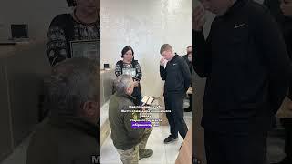 Синові віддали посмертний орден тата