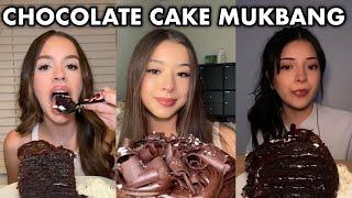 Ultimate Chocolate Cake TikTok Mukbang Compilation