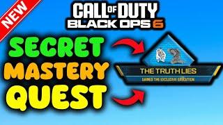 Unlock BLACK OPS 6 Secret MASTERY Rewards! (DO THIS QUICK!) - MW3 Warzone Rebirth Submarine