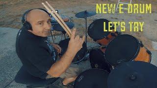 Let's try my New Drum! Acoustic Drum Conversion to Electric (part.2)