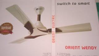 orient electric Wendy 1200mm  3 blade celling fan