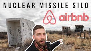 UNBELIEVABLE! Must see Airbnb! FUll TOUR! Roswell's *SECRET* nuclear missile silo turned luxury home