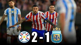 PARAGUAY vs ARGENTINA 2-1 | GOLES y RESUMEN del PARTIDO | Eliminatorias Sudamericanas