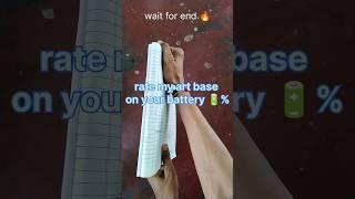 Rate my art based on your battery % | how to draw | #shorts #viral #trending #art #drawing