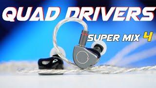 ஏதே!! 4 Driver IEM ah| Simgot Super Mix 4Review