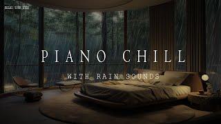 Forest Rain and Piano Harmony ️ Music For A Soothing Escape Into A Serene Landscape Of Sound 