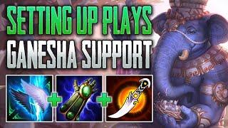 WHEN THE ULTS ARE ON POINT! Ganesha Support Gameplay (SMITE Conquest A-Z)