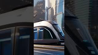 Futuristic tram #transportation #tram