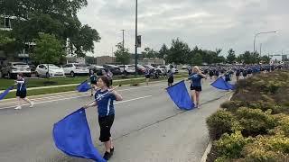 Central Crossing High School Marching Band, WABA Parade, 6-24-2023