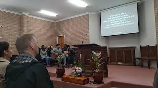 Dr. Joel Beeke speaking at Truth of the Gospel Conference @ St Johns Park Baptist Church. 13 July.