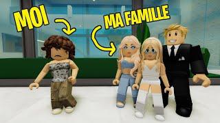 MA FAMILLE ME DÉTESTE car JE SUIS DIFFÉRENTE  sur BROOKHAVEN RP ! ROBLOX FR